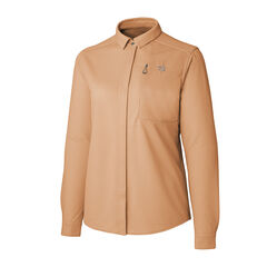 Women's Ramie Spin Knit Shirt,IVORY, small image number 1