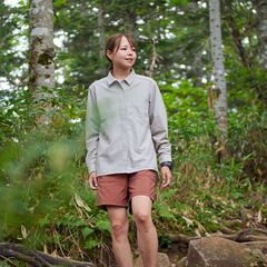 Women's Japanese Heritage Color Shirt,NAVY KIKYO, small image number 2