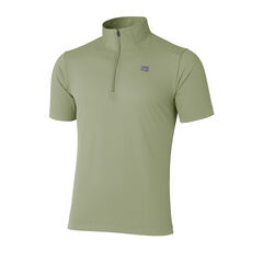 Men's Drought Quad Zip T Short Sleeve,OLIVE, small image number 0