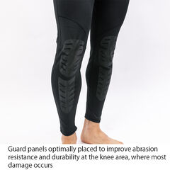 Men's Floodrush Leg Guard Tights,DARK GRAY, small image number 3
