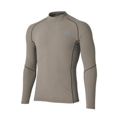 Men's Rapid Rush Long Sleeve,TITANIUM BROWN, small image number 0