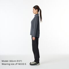 Women's Drought Largo Zip Neck,GREEN HEATHER, small image number 7