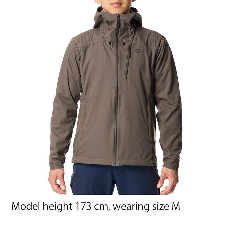 Flow Wrap Hooded Jacket BLCK M,BLACK, medium image number 5