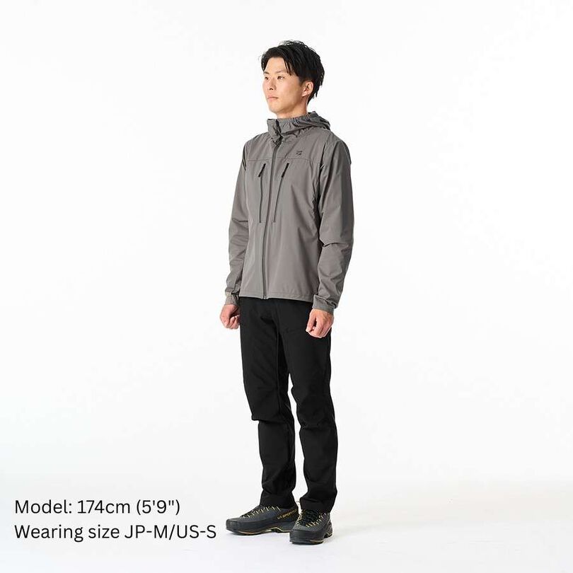 Men's Flow Wrap Hoodie,DEEP NAVY, medium image number 6