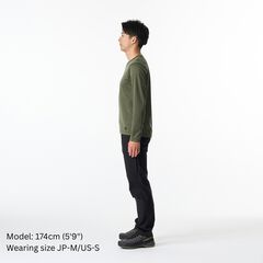 Men's Drought Largo Long Sleeve,CHARCOAL HEATHER, small image number 11