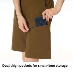 Women's Storm Gorge Alpine Shorts,OAK BROWN, small image number 9