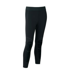 Women's Floodrush Leg Guard Tights,BLACK, small image number 0