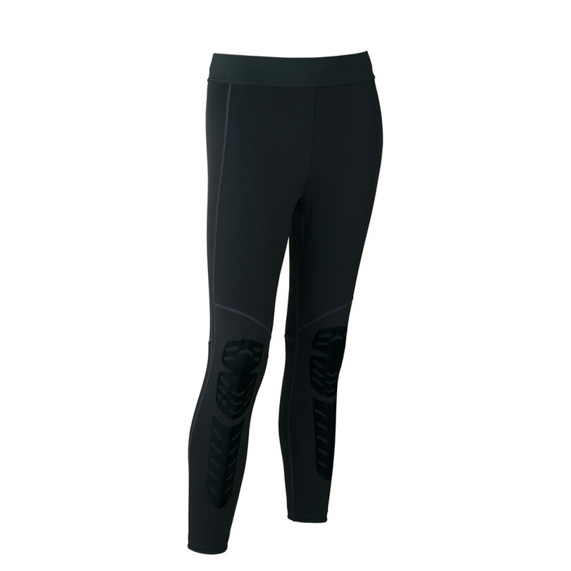 Women's Floodrush Leg Guard Tights,BLACK, medium image number 0