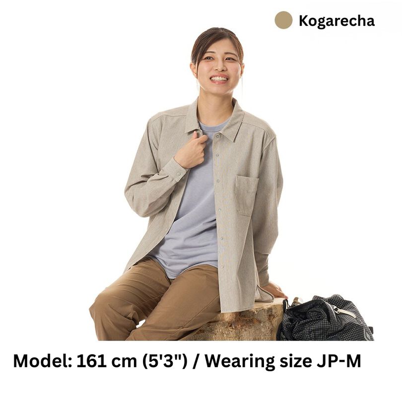 Women's Japanese Heritage Color Shirt,NAVY KIKYO, medium image number 14