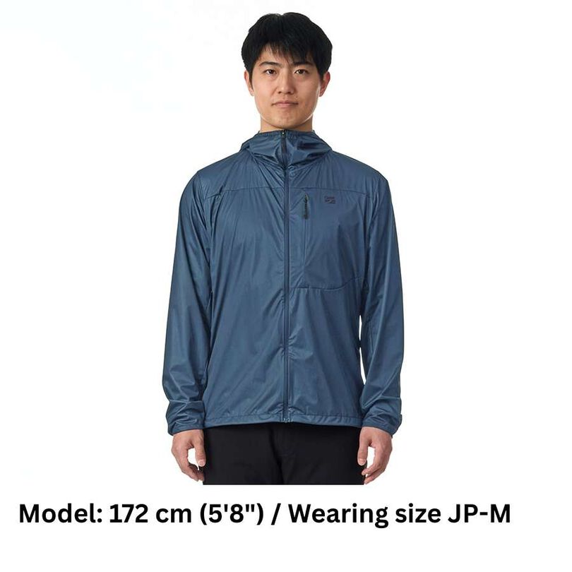 Men's Mu-Wrap Hooded Jacket,BLACK MICA, medium image number 20