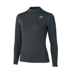 Women's Floodrush Long Sleeve,DARK GRAY, small image number 0