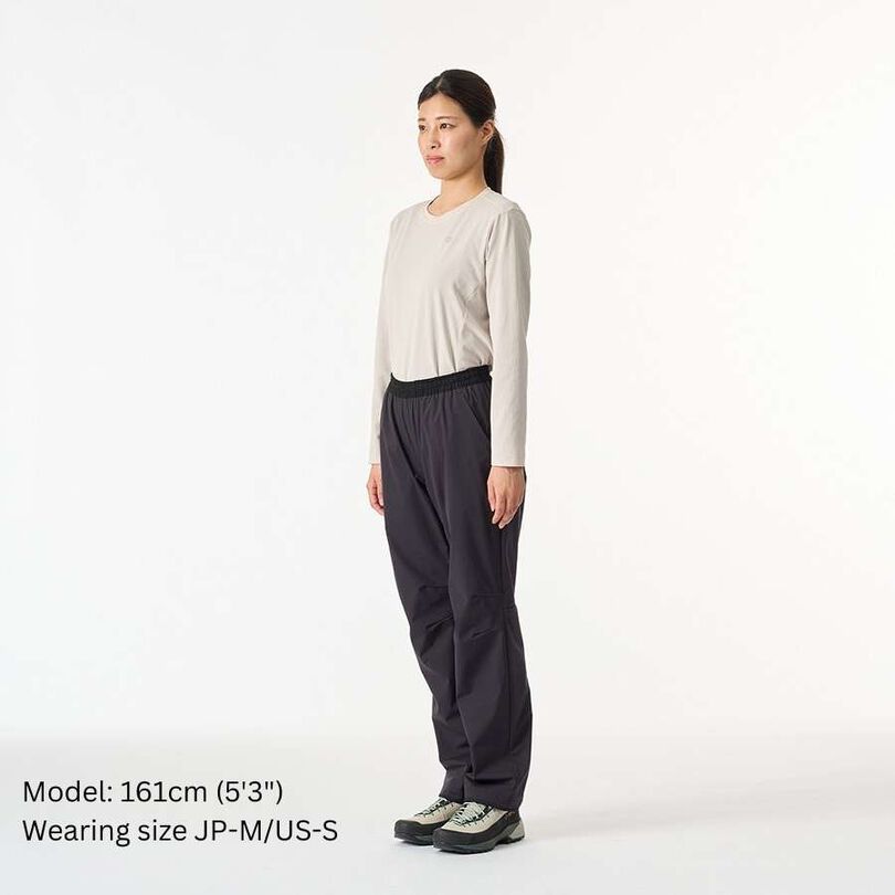 Women's Flow Wrap Pants,BLACK, medium image number 3