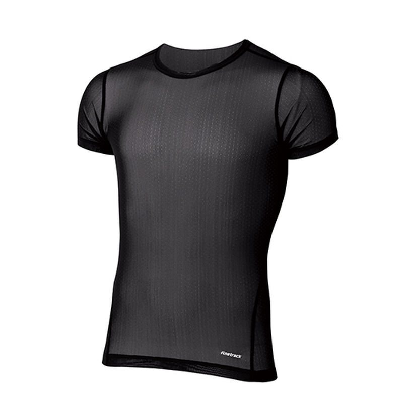 Elemental Layer Cool Short Sleeve Crew BK L,BLACK, medium image number 0