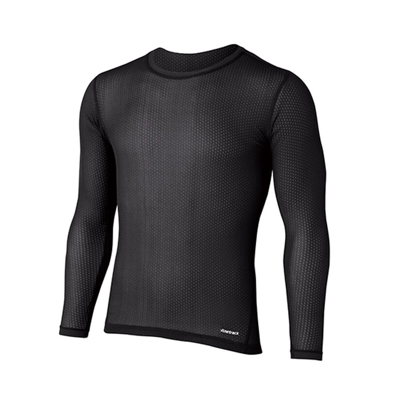 Elemental Layer Long Sleeve Crew BK L,BLACK, medium image number 0